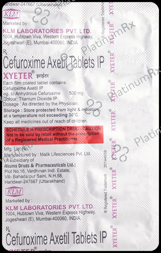 Xyeter 500mg Tablet
