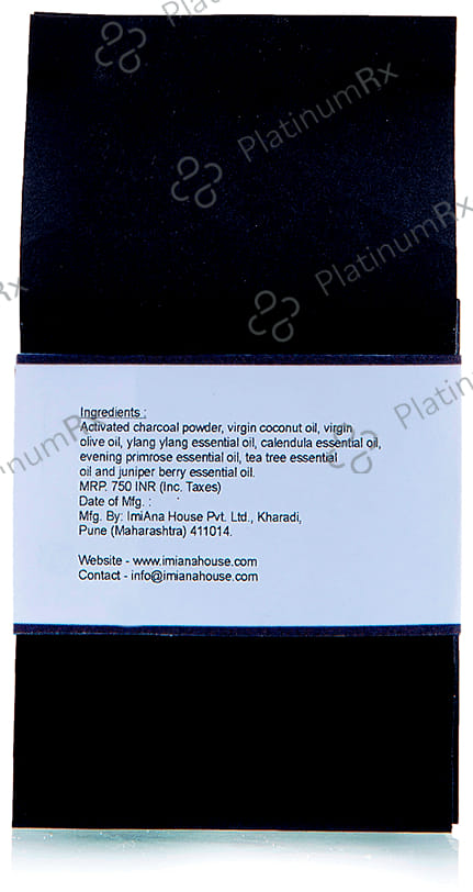 Imiana Activated Charcoal Soap