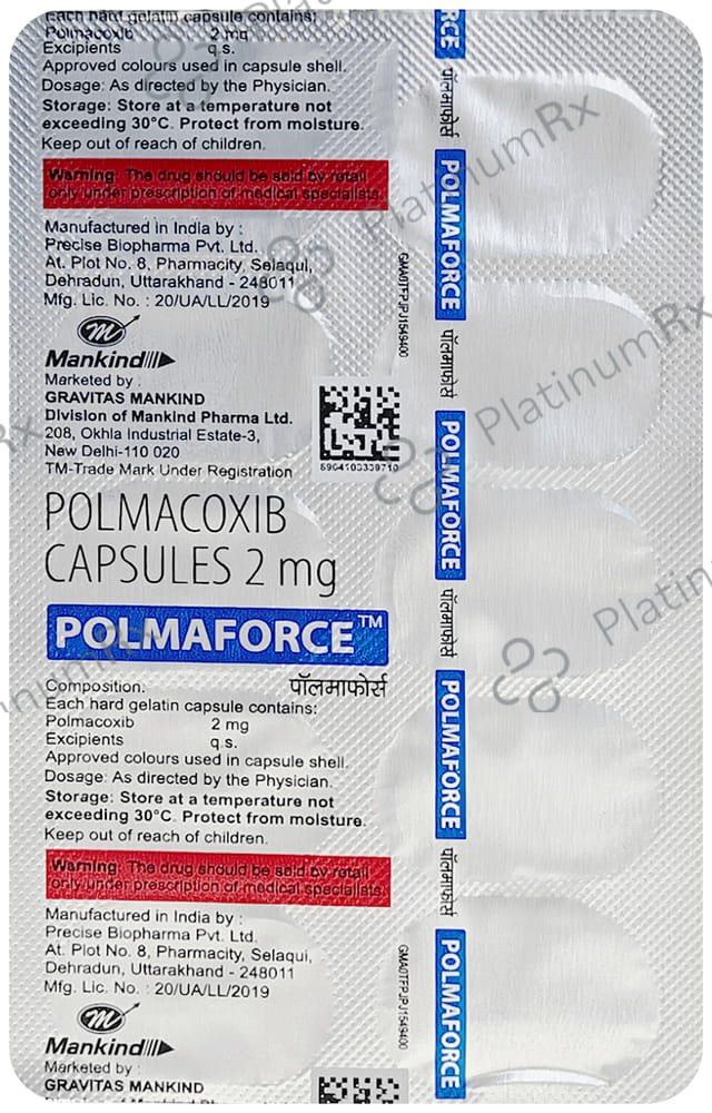 Polmaforce 2mg Capsule 10s