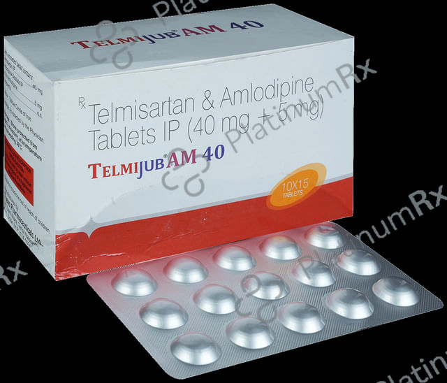 Telmijub AM 40 40/5mg Tablet 15s