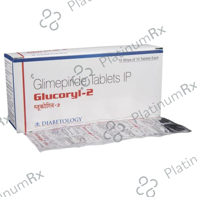 Glucoryl 2mg Tablet 10s