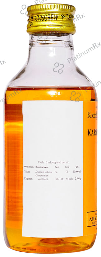 Kottakkal Ayurveda Karpuradi Tailam