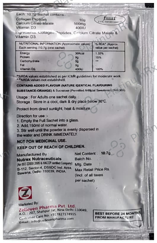 Megabone Flavour Orange Granules 10.7gm