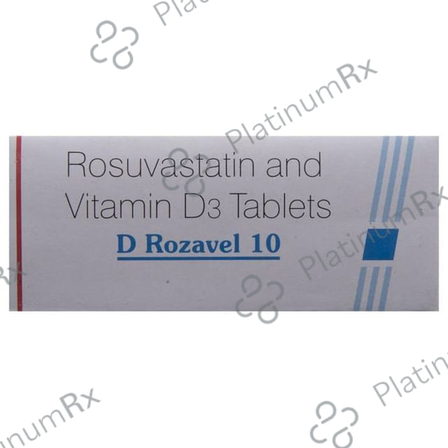 D Rozavel 10mg/1000IU Tablet 10s