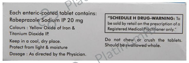 Rabiros 20mg Tablet 10s