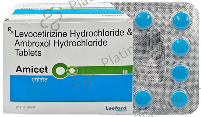 Amicet 60/5mg Tablet 10s
