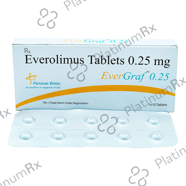Evergraf 0.25mg Tablet 10s