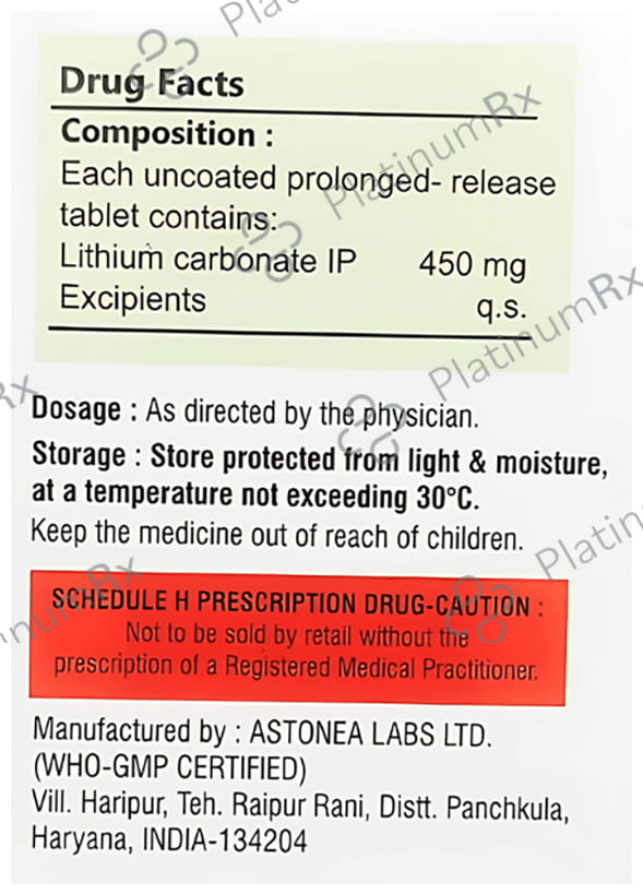 Elcarbonate 450mg Tablet SR 10s