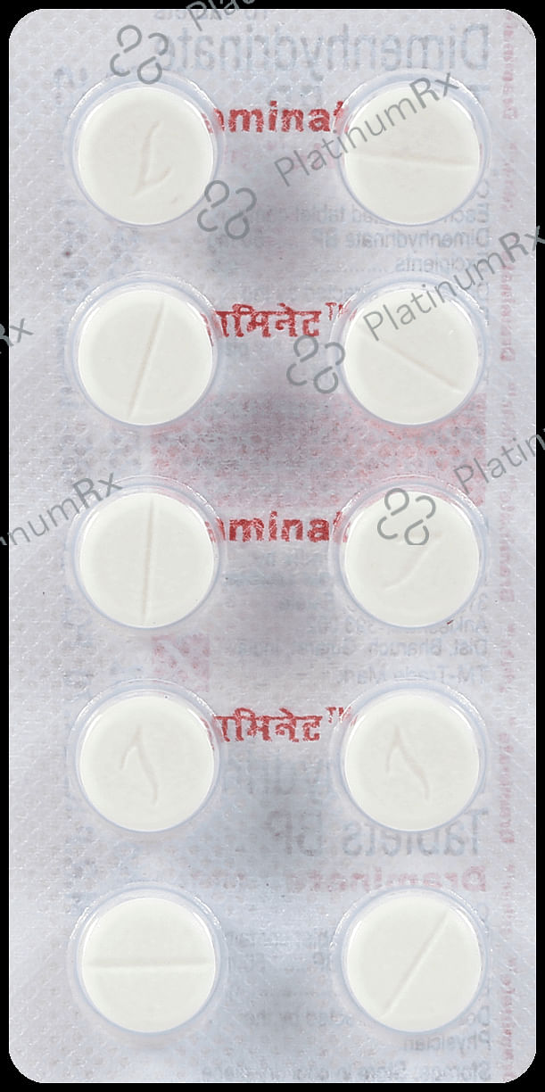 Draminate 50mg Tablet 10s