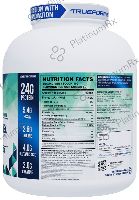 Trueforma Unique Whey Formulation Power Fuel Summer Divine 2 kg