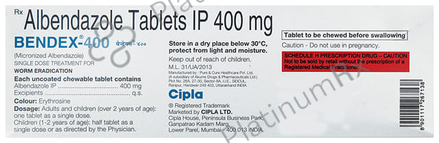Bendex 400mg Tablet 1s