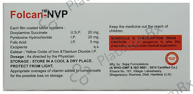Folcan-NVP Tablet