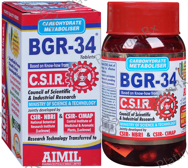Bgr 34 Tablet 100s