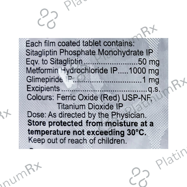 Zoryl Ms Ir 1/1000mg Tablet 10s