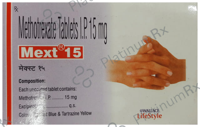 Mext 15mg Tablet 10s