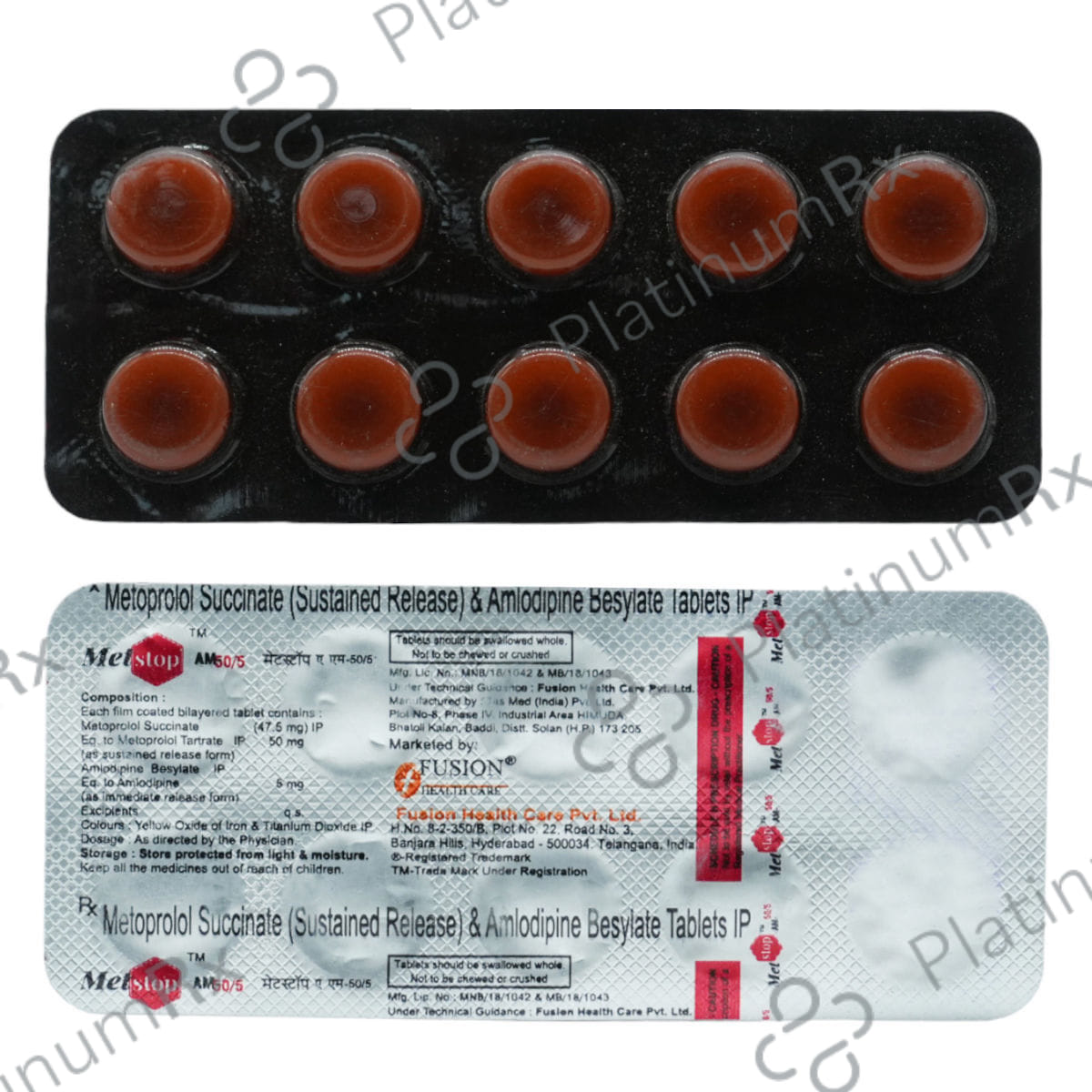Metstop AM 5/50mg Tablet 10s