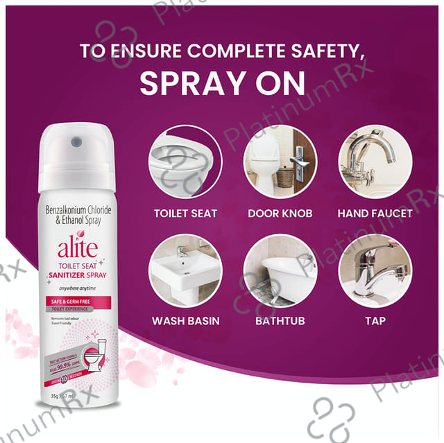 Alite Toilet Seat Sanitizer Spray