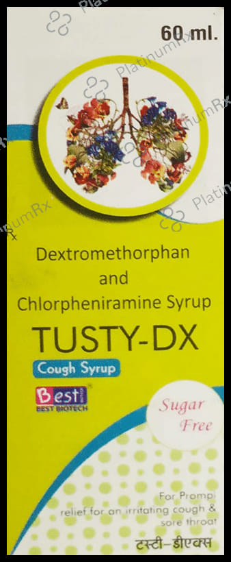 Tusty-DX Syrup Sugar Free 60 Syrup