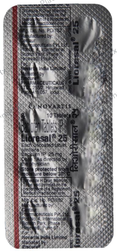 Lioresal 25 Tablet