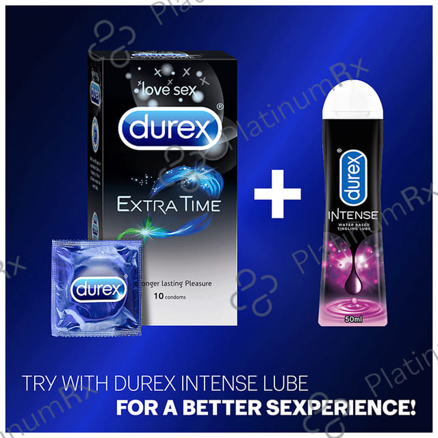 Durex Extra Time Condom 3s