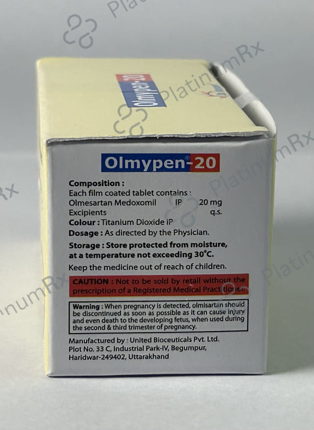 Olmypen 20mg Tablet 10s