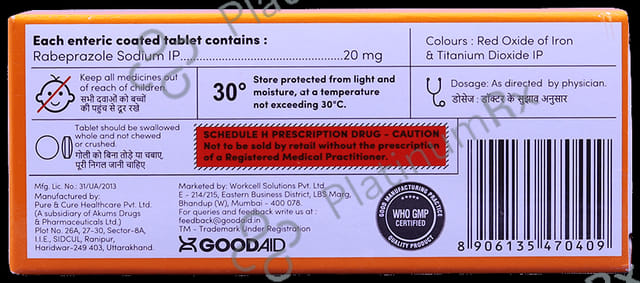 Prazoleaid 20 Tablet