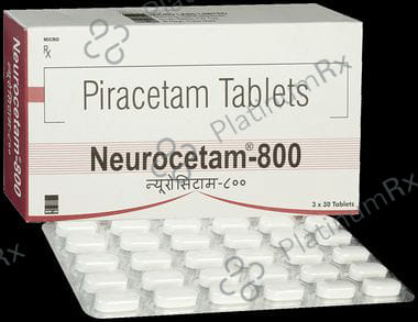 Neurocetam 800mg Tablet 30s