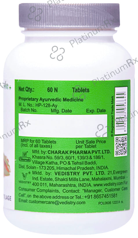 Vedistry Shallaki+ Tablet for Joint Pain & Bone Health