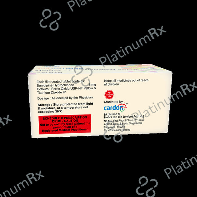 Benitor 8mg Tablet