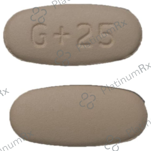 Glucobay M 25/500mg Tablet 10s