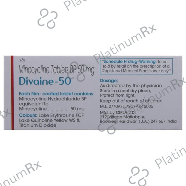 Divaine 50 Tablet