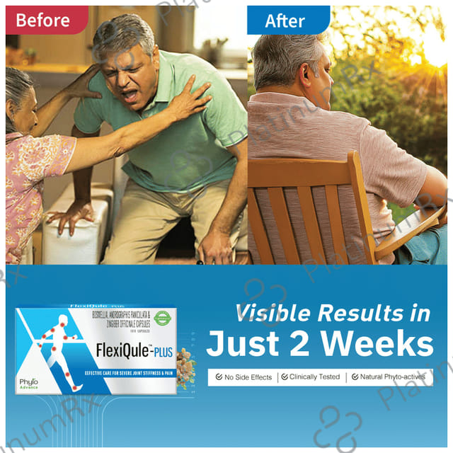 Flexiqule Plus Capsule For Osteo- Arthritis & Joint Pain