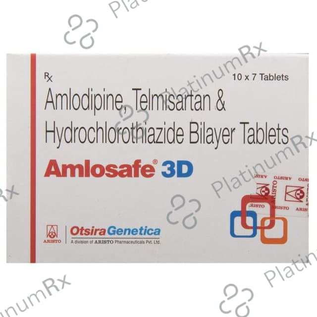 Amlosafe 3D 5/12.5/40mg Tablet 10s