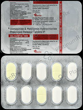 Glimifix M 2/500mg Tablet 10s