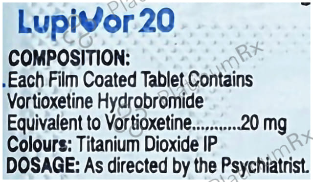Lupivor 20mg Tablet