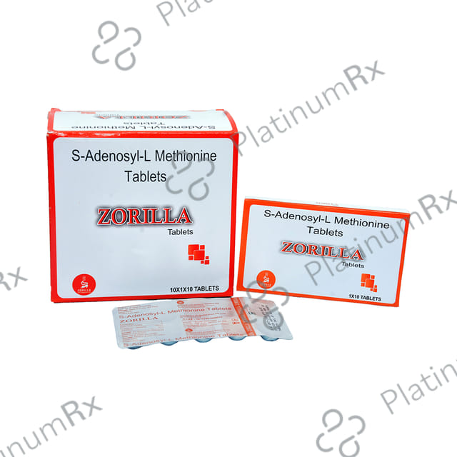 Zorilla S-Adenosyl-L Methionine Tablet 1 Strip