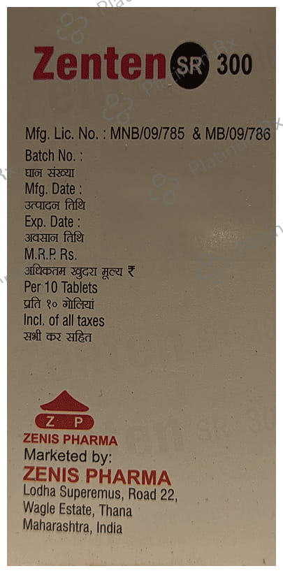 Zenten SR 300 Tablet 10s
