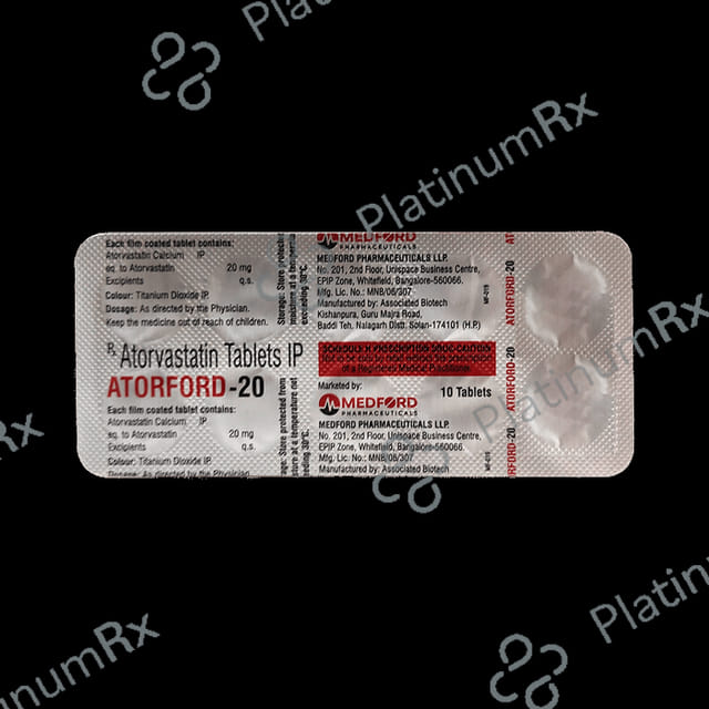 Atorford 20mg Tablet 10s