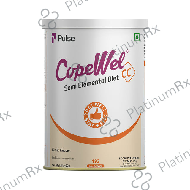 Pulse CopeWel CC Powder Vanilla 400gm