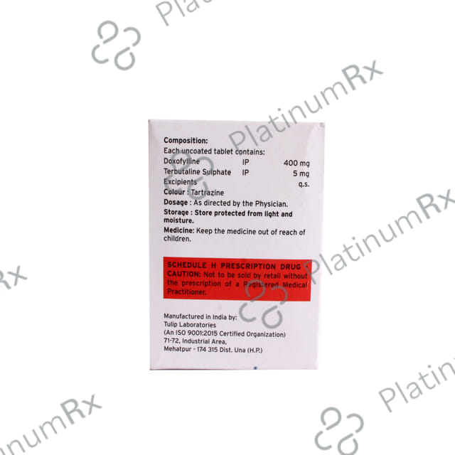Broncocet Forte OD 400/5mg Tablet 10s