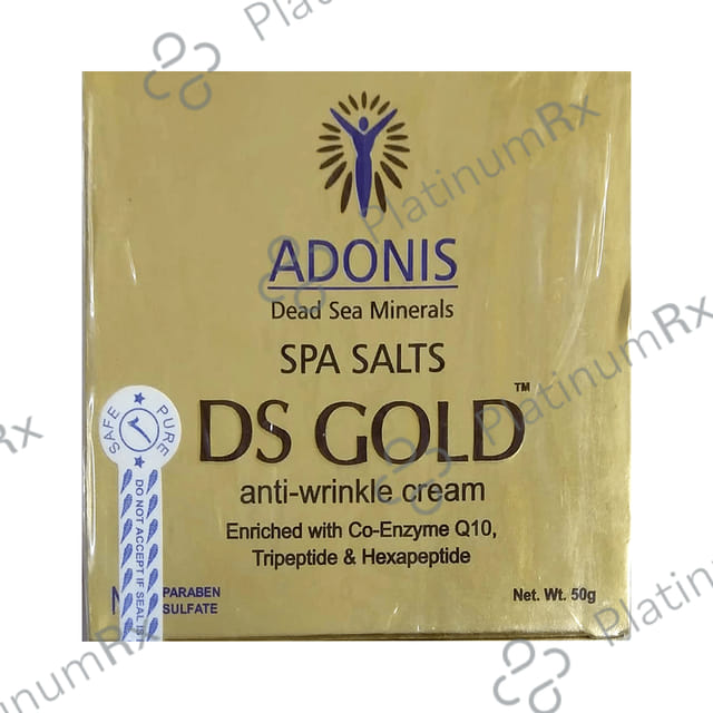 DS Gold Anti Wrinkle Cream 50gm
