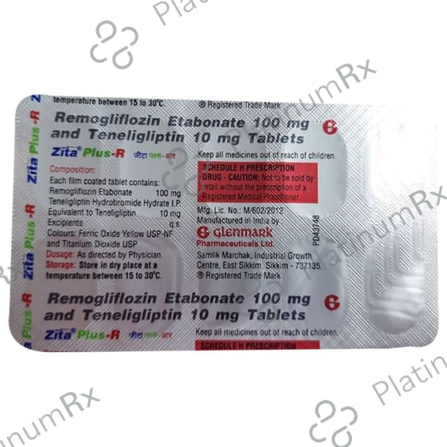 Zita Plus R 100/10mg Tablet 10s