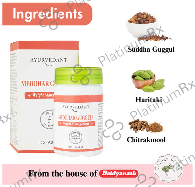 Baidyanath Ayurvedant Medohar Guggulu