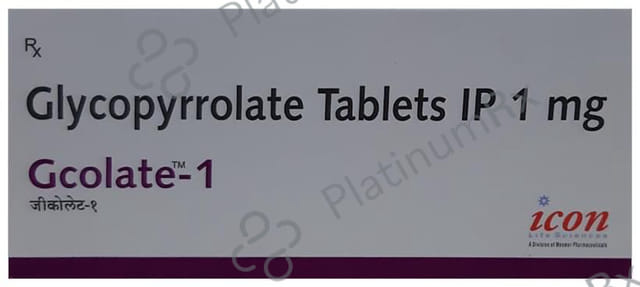 Gcolate 1mg Tablet 10s