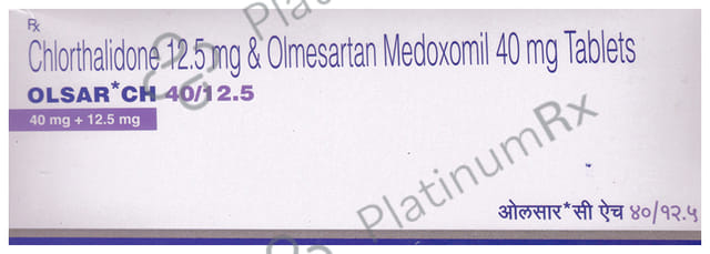 Olsar CH 40/12.5mg Tablet 10s