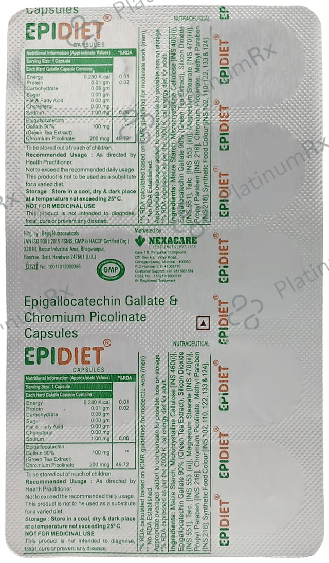 Epidiet Capsule