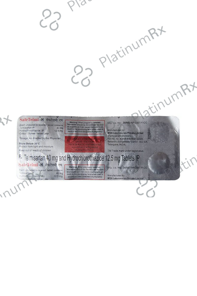 Safetelmi H 12.5/40mg Tablet 10s