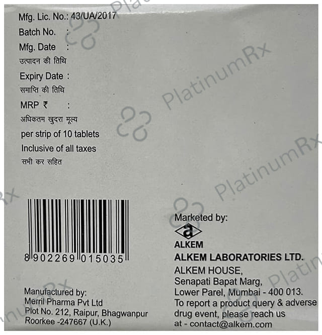 Valpex 500mg Tablet CR