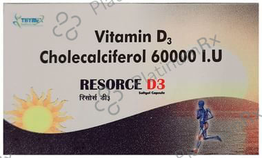 Resorce D3 Softgel Capsule
