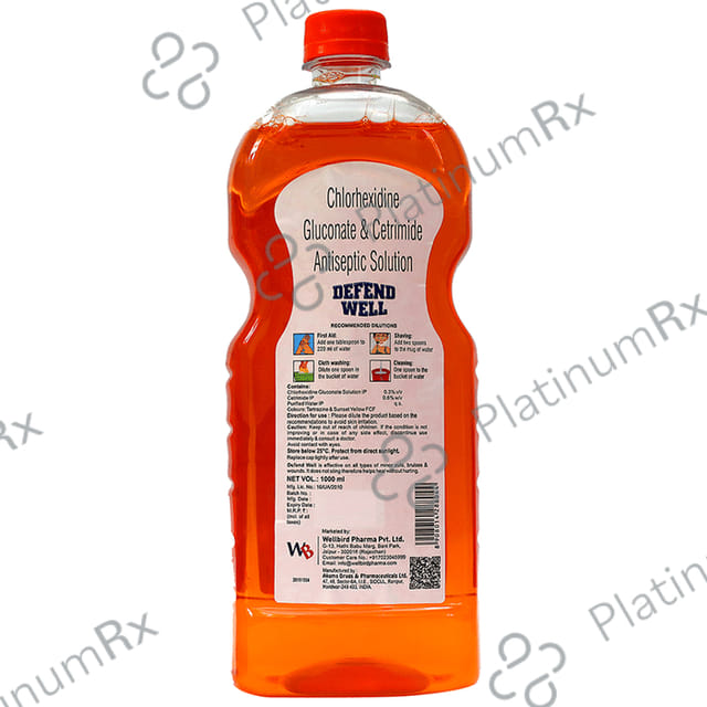Defend Well Antiseptic Liquid